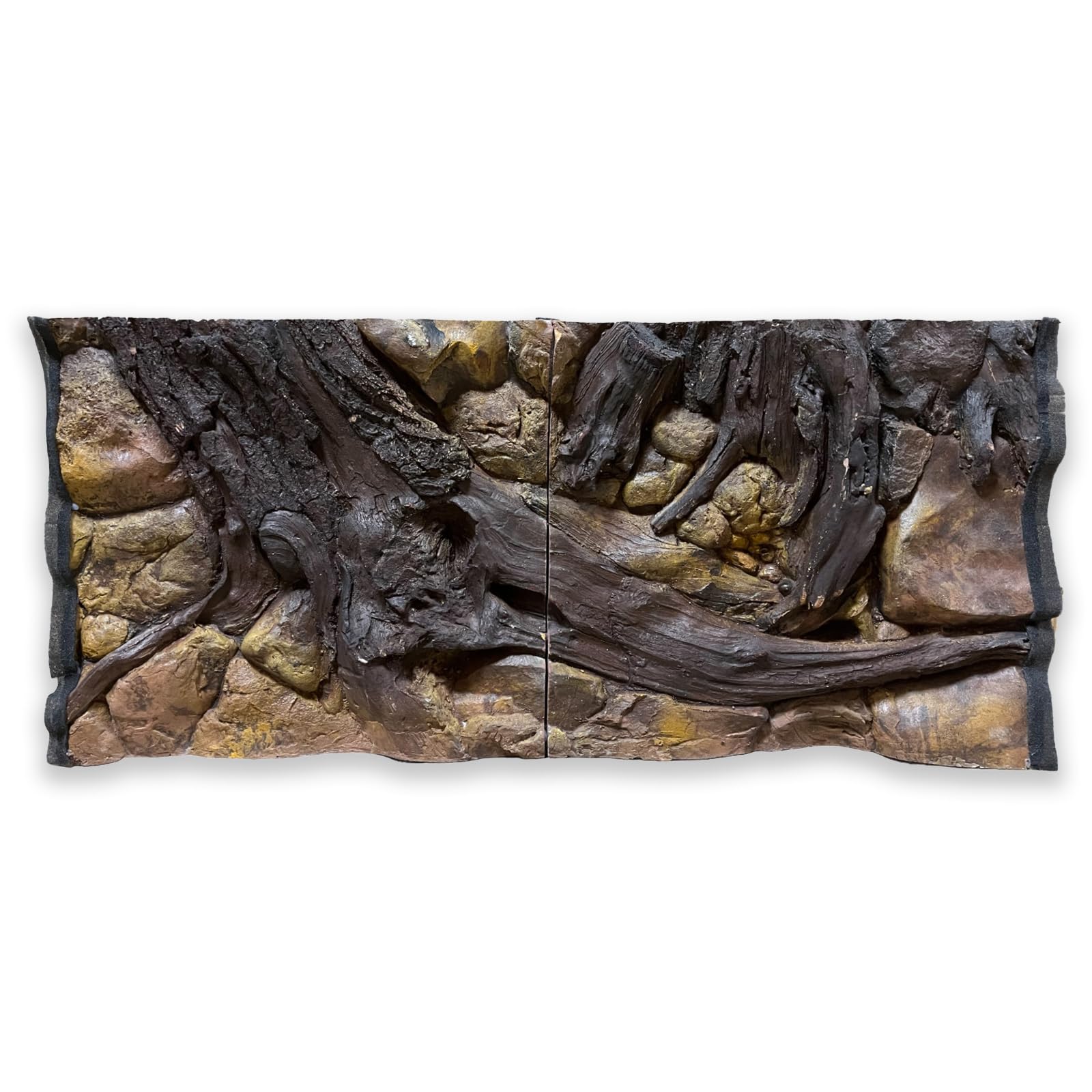 ZooPaul Aquarium Rückwand 3D Amazonas für Professionelle 120x50cm